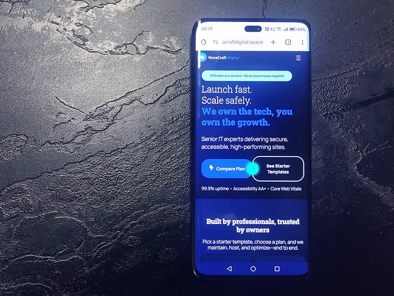 Starter Templates — Your Fast Track to a Professional Online Presence